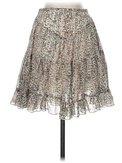 Pre-owned By Together Casual Skirt In Silver