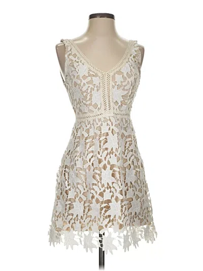 Pre-owned By Together Cocktail Dress In Ivory