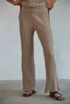 By Together Cyndi Sweater Pants In Mocha