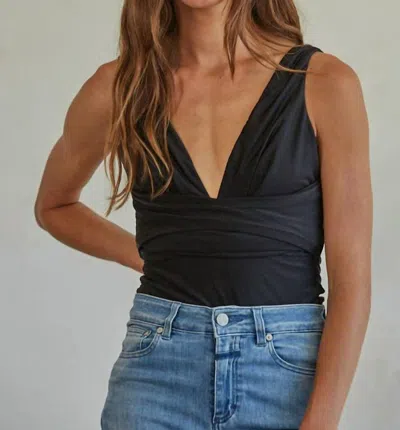 BY TOGETHER DONE DEAL BODYSUIT IN BLACK