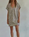 BY TOGETHER DREAM OF ME DRESS IN DOVE GREY