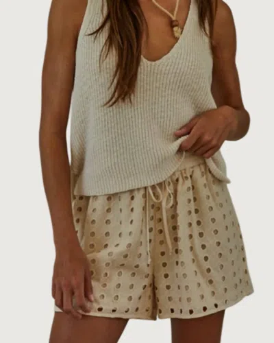 By Together Eva Pull On Short In Natural In Nude