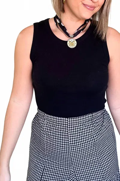 By Together Everyday Essential Tank In Black