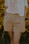 BY TOGETHER FIRST LIGHT SHORTS IN KHAKI