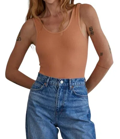 By Together Hello There Bodysuit In Sorbet In Pink
