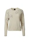 By Together Intarsia-knit Cotton Sweater In Taupe In Neutral