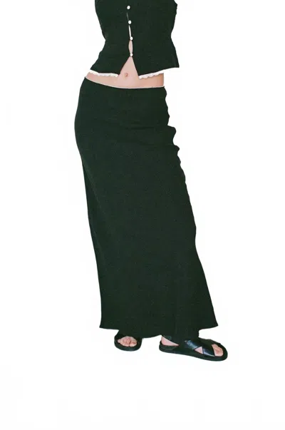 By Together Isavella Maxi Skirt In Green