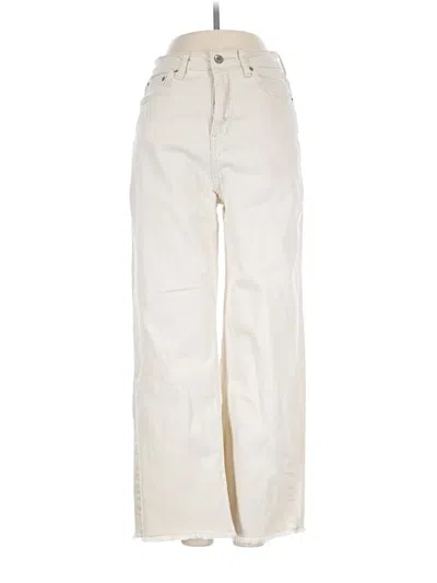 Pre-owned By Together Jeans In Ivory