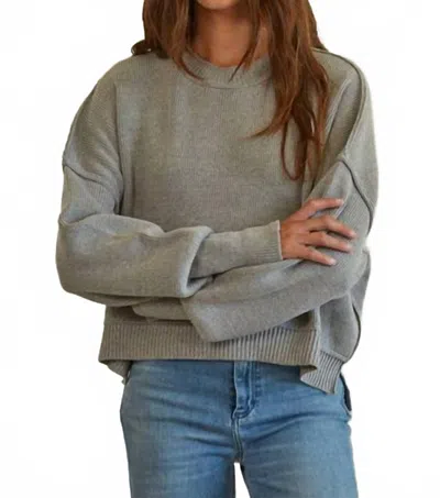 By Together Leda Sweater In Gray