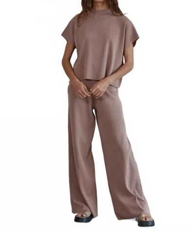 By Together Leonie Pants In Mocha In Brown