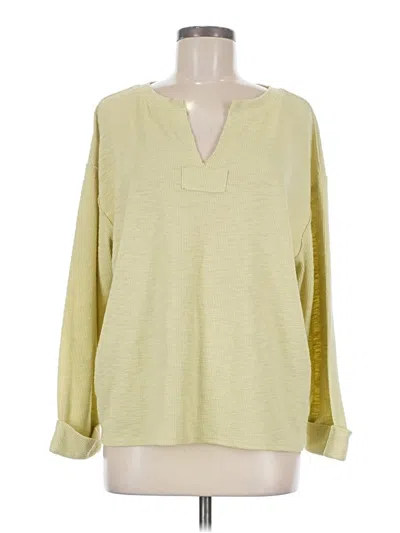 Pre-owned By Together Long Sleeve T-shirt In Green