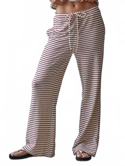 By Together Maple Lounge Pants In Cream In Brown