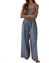 By Together Mireya Jumpsuit In Navy In Blue