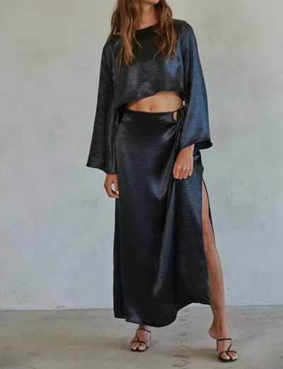 By Together Misha Top In Black