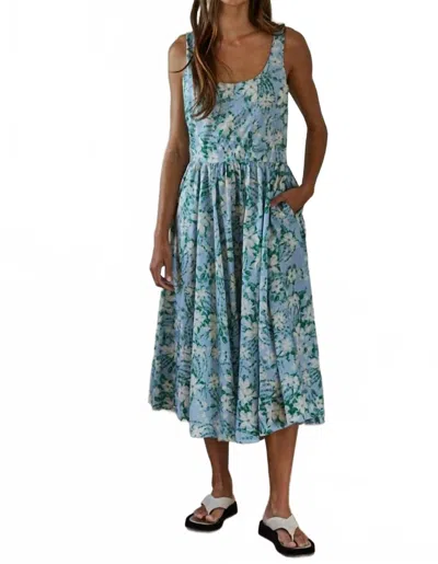 By Together Morning Dew Dress In Blue