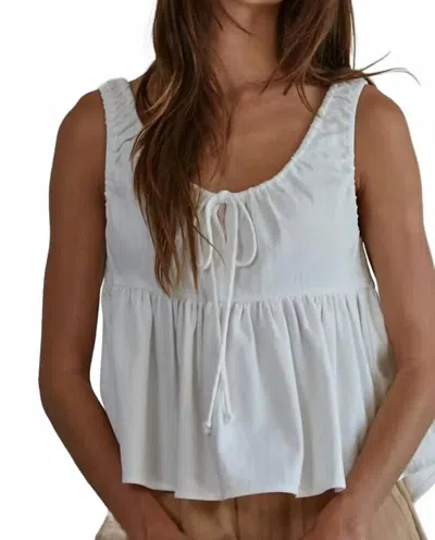 By Together Palm Beach Top In White