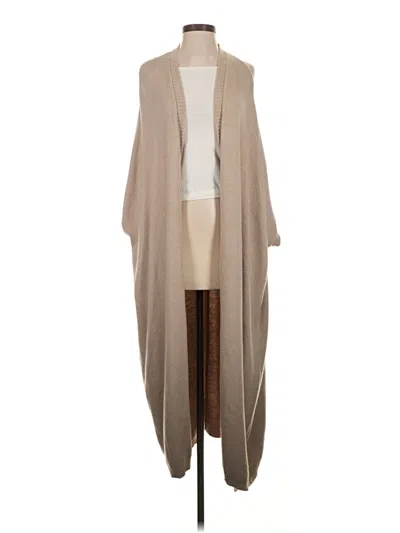 Pre-owned By Together Poncho In Brown