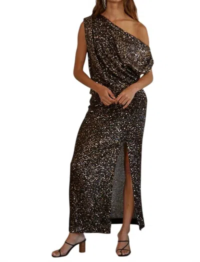 By Together Premier Night Skirt In Black In Brown