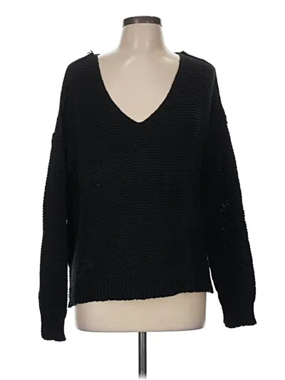 Pre-owned By Together Pullover Sweater In Black