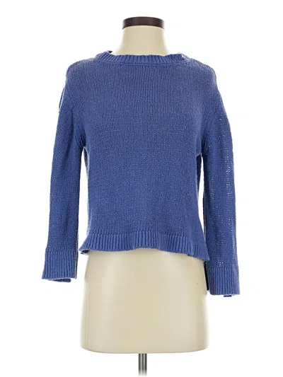 Pre-owned By Together Pullover Sweater In Blue