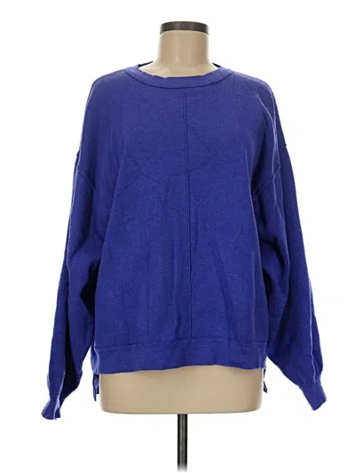 Pre-owned By Together Pullover Sweater In Blue