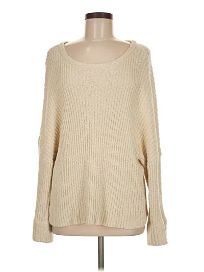 Pre-owned By Together Pullover Sweater In Brown