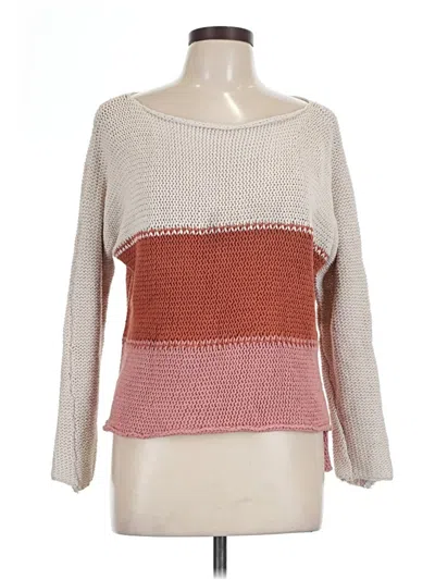 Pre-owned By Together Pullover Sweater In Ivory