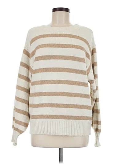 Pre-owned By Together Pullover Sweater In Tan