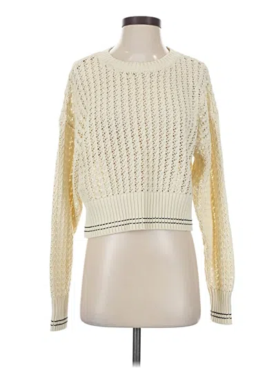 Pre-owned By Together Pullover Sweater In White