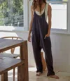 BY TOGETHER RAELYNN JUMPSUIT IN WASHED BLACK