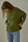 BY TOGETHER RILEY SWEATER IN ARMY GREEN