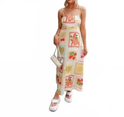 By Together Rio Garden Maxi Dress In Multi