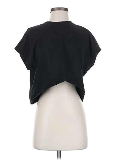 Pre-owned By Together Short Sleeve Turtleneck In Black