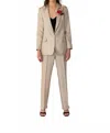 By Together Silk Pants In Champagne In Neutral