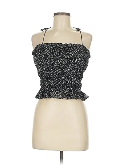 Pre-owned By Together Sleeveless Blouse In Black