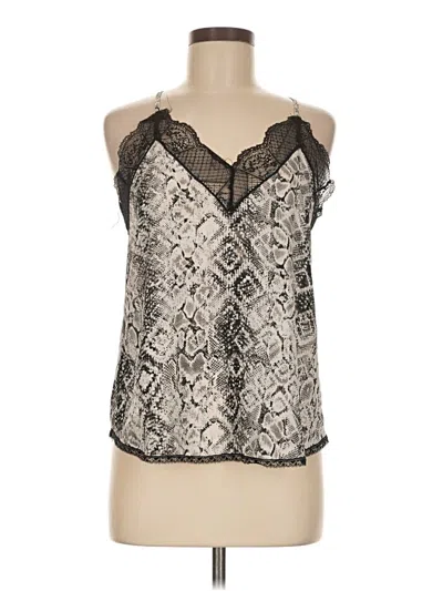 Pre-owned By Together Sleeveless Blouse In Silver