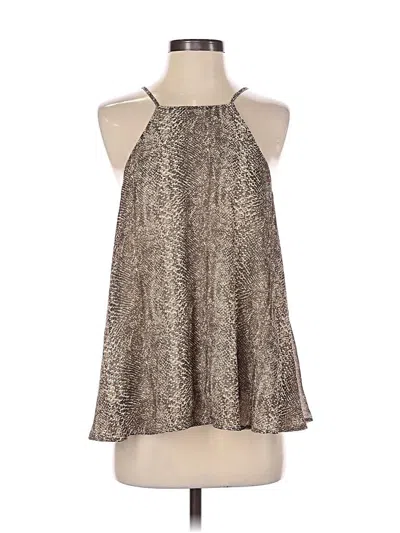 Pre-owned By Together Sleeveless Blouse In Silver