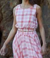 By Together Sleeveless Top And Midi Skirt Set In Coral