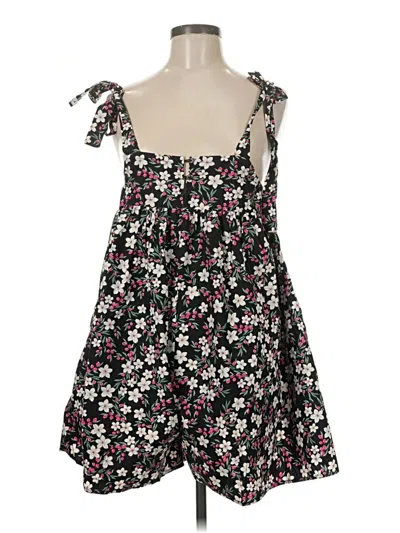 Pre-owned By Together Sleeveless Top Black Sweetheart Neckline Tops