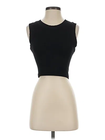 Pre-owned By Together Sleeveless T-shirt In Black