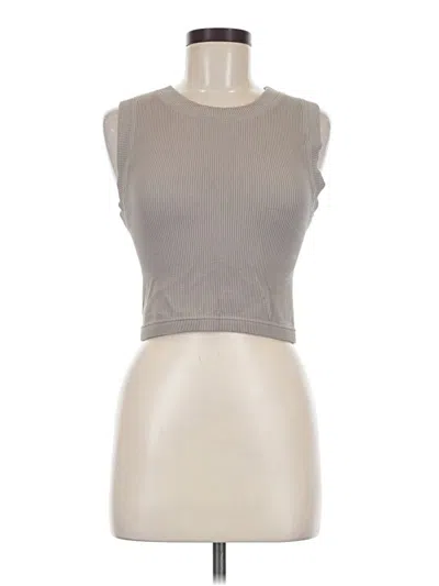 Pre-owned By Together Sleeveless T-shirt In Gray