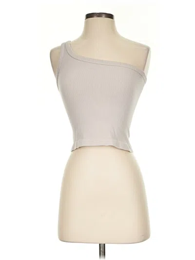 Pre-owned By Together Sleeveless T-shirt In Tan