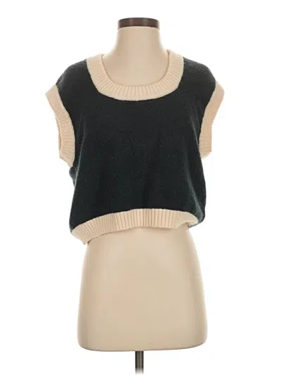 Pre-owned By Together Sweater Vest In Black