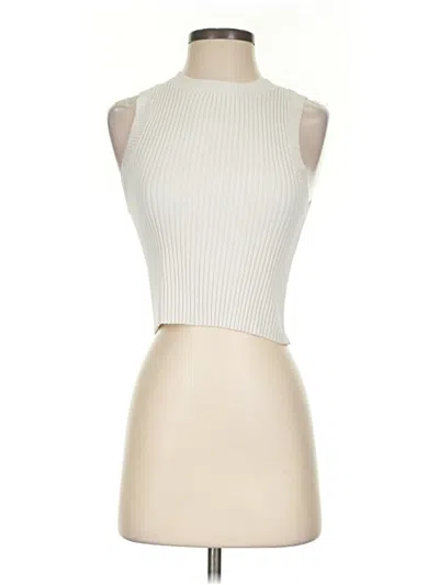 Pre-owned By Together Sweater Vest In Ivory