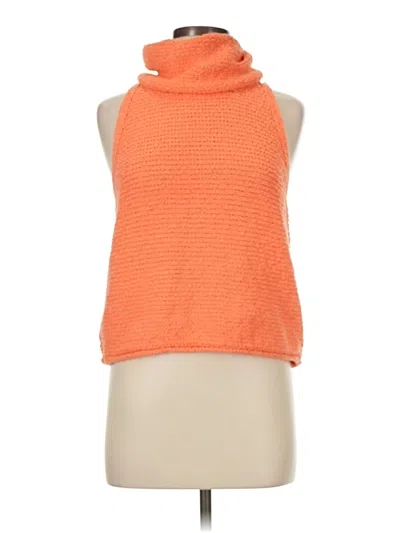 Pre-owned By Together Sweater Vest In Orange