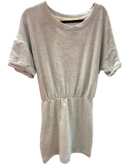 By Together Sweatshirt Dress In Light Grey