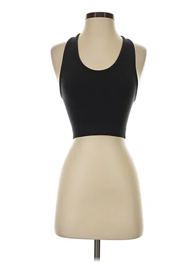 Pre-owned By Together Tank Top Black Halter Neckline Tops