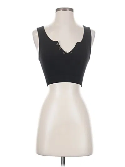Pre-owned By Together Tank Top Black Strapless Neckline Tops