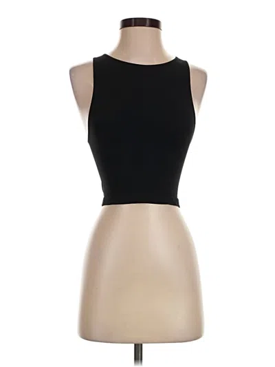 Pre-owned By Together Tank Top Black Strapless Neckline Tops