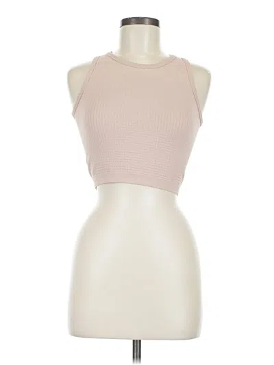 Pre-owned By Together Tank Top Pink Halter Neckline Tops